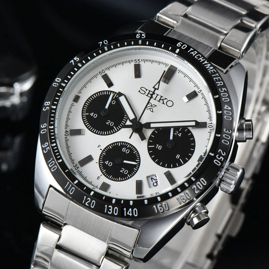 Seiko Marca de Luxo Moda Negócios Esportes Casuais Multifuncional Cronógrafo Venda Quente Mens Relógio de Pulso de Quartzo Não Mecânico