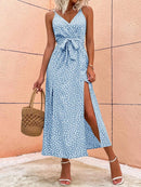 Verão Mulheres Backless Floral Vestido Impresso, Vestidos Longos, Roupas Femininas, Vestido Feminino, Vestidos de Praia Femininos, Mulheres Sexy Traje Mulheres