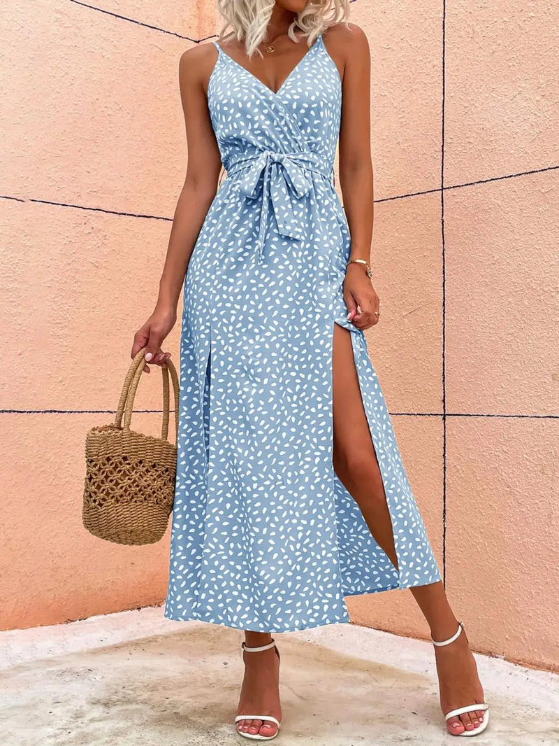 Verão Mulheres Backless Floral Vestido Impresso, Vestidos Longos, Roupas Femininas, Vestido Feminino, Vestidos de Praia Femininos, Mulheres Sexy Traje Mulheres