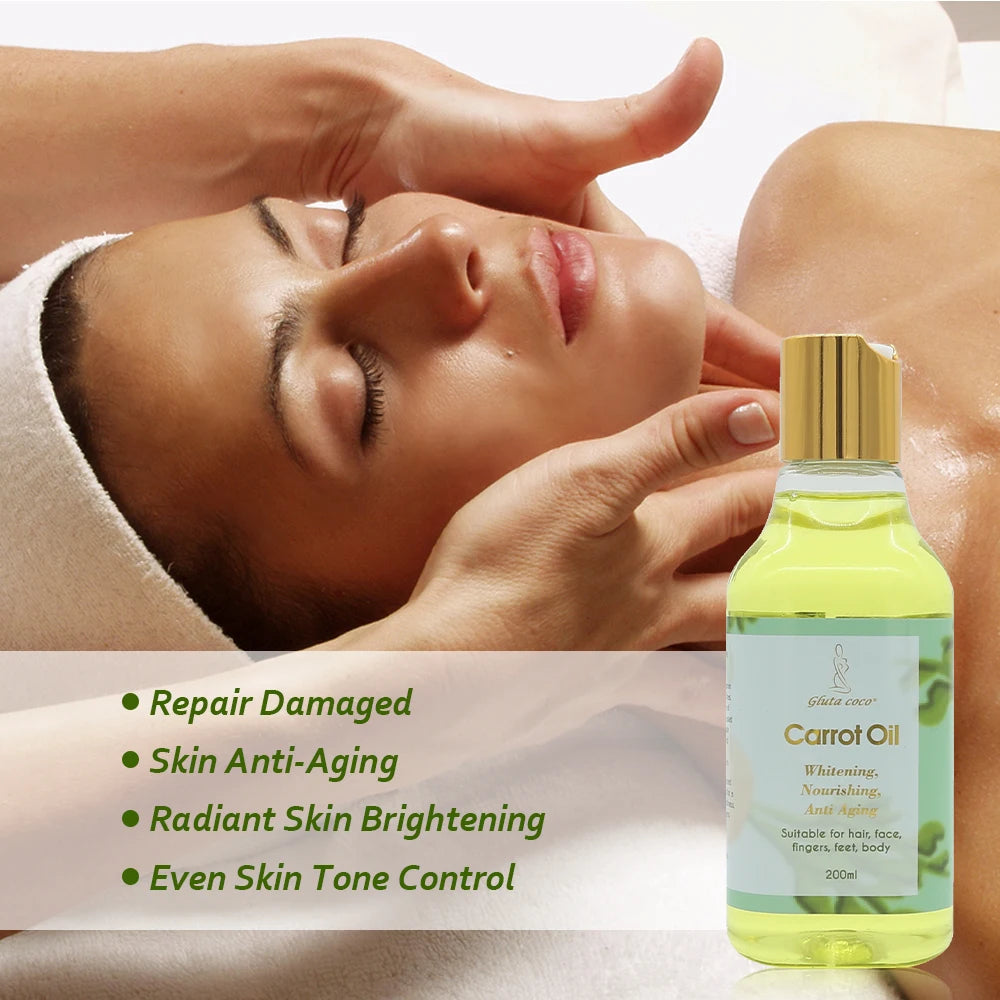 Óleo Facial e Corporal Gluta Master – Anti-idade, Clareador e Hidratação 24H