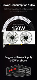 Brasil em Estoque Placa de Vídeo MLLSE AMD Radeon RX 580 8GB GDDR5 256-bit 2048SP PCIe 3.0 x16 para Desktops Placa de Video para Jogos