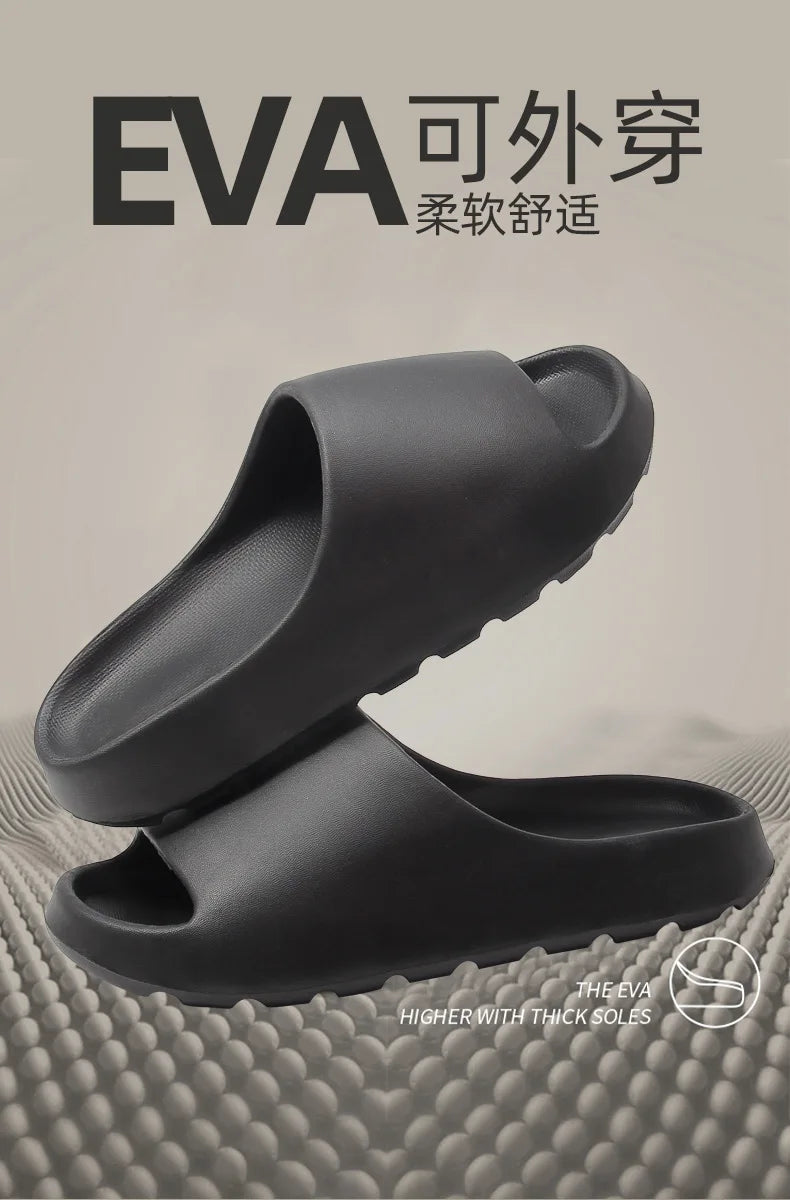 Casual Design Inovador Sapatos Homens EVA Soft-soled Leve Casa Chinelos de Alta Qualidade Exclusivo Marca Slides Em estoque