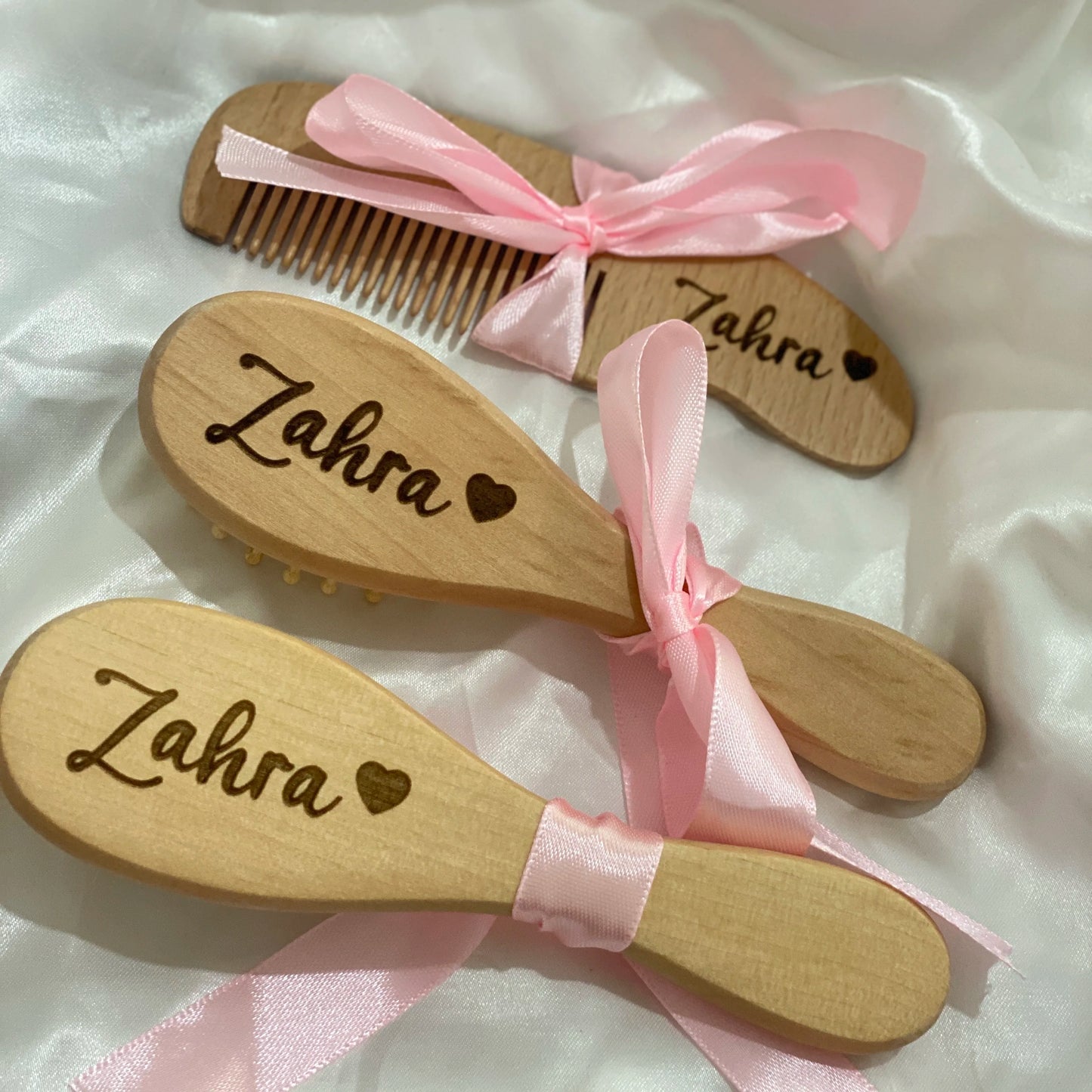 Escova de Cabelo para Bebê Personalizada