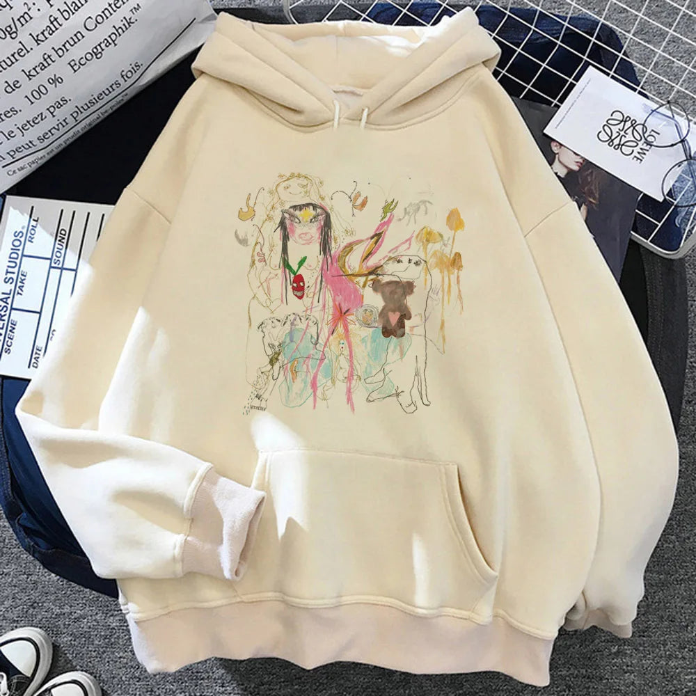 Beabadoobee hoodies mulheres Kawaii 90 anos streetwear harajuku Pullover mulheres roupas Kawaii