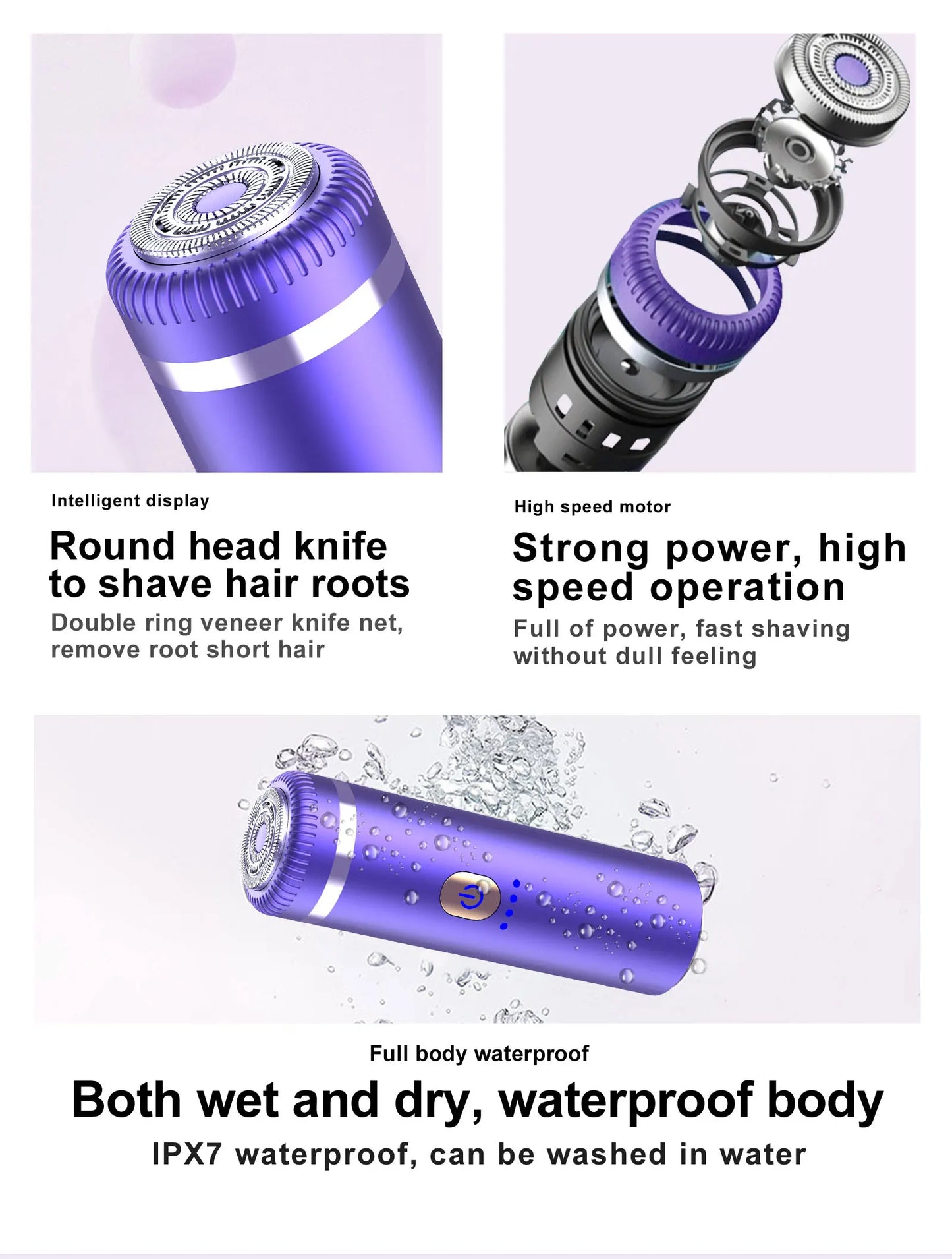 Removedor de Pelos Faciais para Mulheres