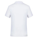 Camiseta Polo Masculina de Manga Curta Em Branco Branco Camisas de Colarinho Preto Camiseta Casual Roupas de Verão Para Homens Camisetas Polos Pour Hommes