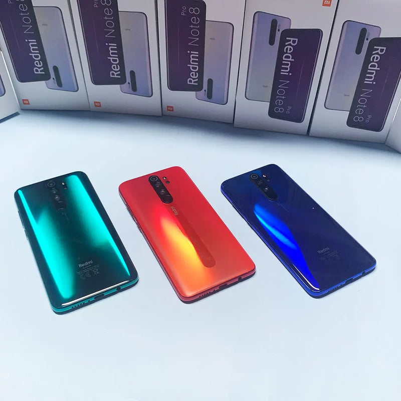 Global ROM Xiaomi Redmi Note 8 Pro 6GB 64GB/128GB 4G Smartphone NFC Android Cell Phones Mobil Phone Dual SIM Cellphone