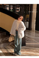 Suéter de gola alta feminino inverno 2025 vermelho retrô com forro de veludo engrossado desgaste interno tricô térmico camisa de assentamento