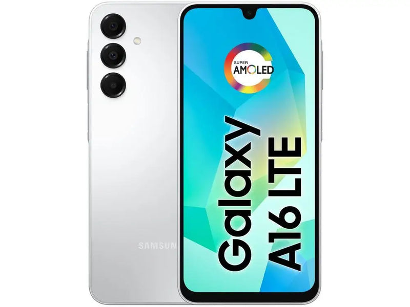 amsung Galaxy A16 128GB Cinza 4GB RAM 6,7 FHD + Câmera Tripla de Até 50MP + Selfie 13MP 5000mAh Bateria