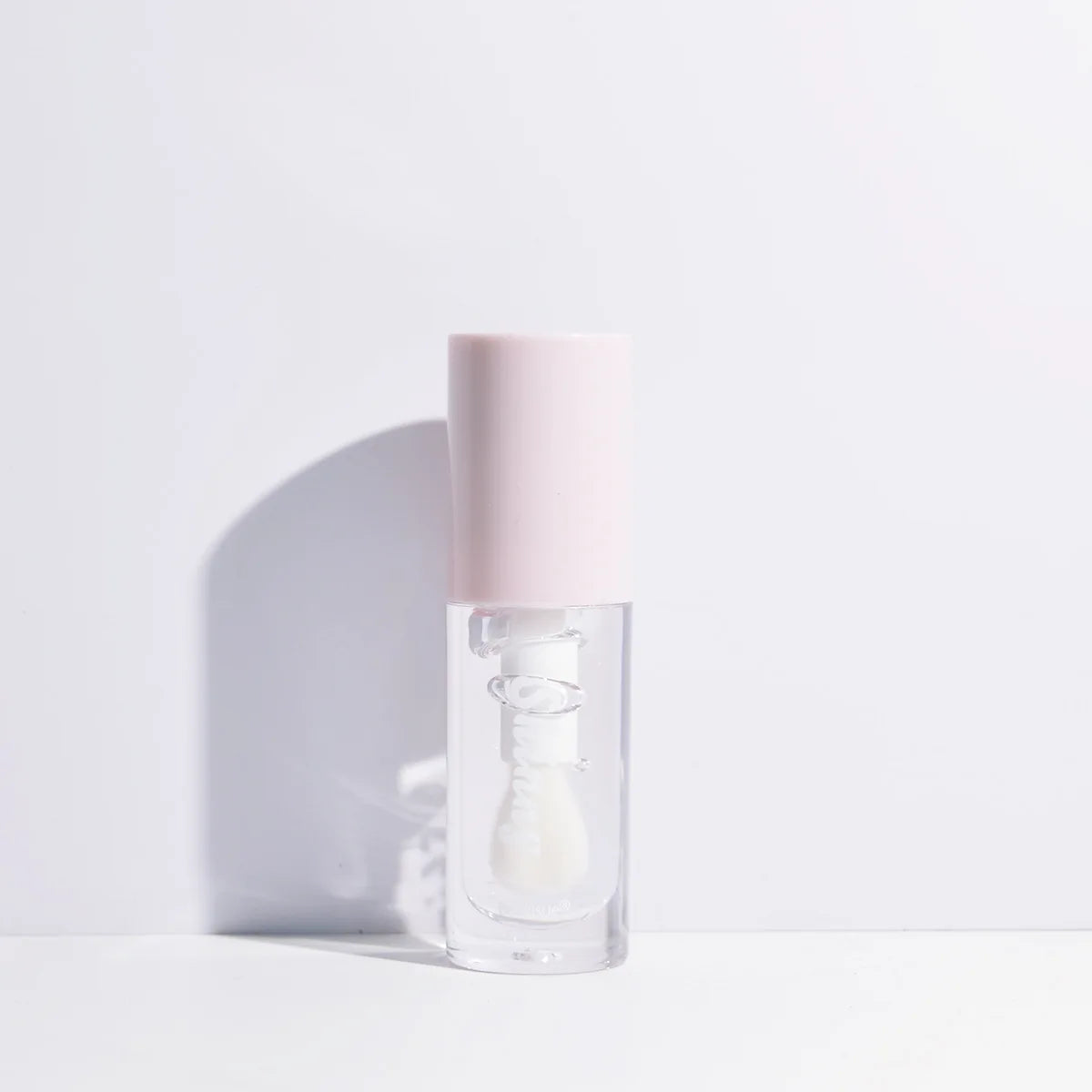 Óleo Labial Hidratante de Cristal Transparente, Gloss Labial Volumizado