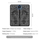 Electric Foot Massager Pad Electrostimulator Massage Mat EMS Muscle Massager Relax Feet Massage Fitness Masajeador USB Charging