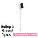 Escova Pente para Cabelo 3 em 1 1-10 Unidades Escova de Dupla Face Pente para Baby Hair & Escova para Sobrancelhas Escova de Alisamento Ferramenta para Cabelo