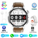 Para HUAWEI GT5 Pro GPS NFC Relógio Inteligente Masculino 360 * 360 Tela AMOLED Frequência cardíaca Bluetooth Chamada IP67 Homem à prova d'água Smartwatch 2024