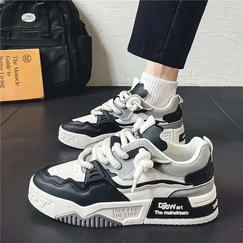 Sapatos Masculinos Moda Mens Sneakers Outono Nova Marca Design Confortável Soft Soled Homens Tênis de Corrida Masculino