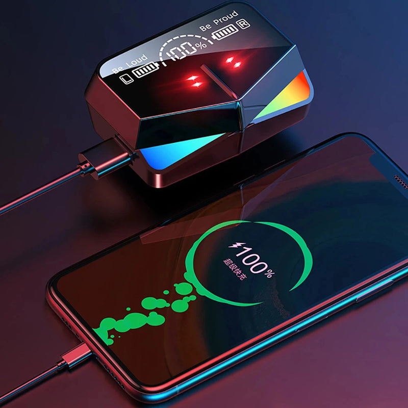 Brasil Fones de ouvido sem fio bluetooth M28 fones de ouvido TWS estéreo toque cancelamento de ruído fones de ouvido de música