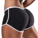 Novo Verão Esporte Shorts Mulheres Cintura Alta Elástica Sem Costura Leggings De Fitness Push Up Ginásio Treinamento Ginásio Calças Justas Bolso Curto