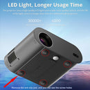 DITONG proyector 4k projetor led 1080p Android com Dual WiFi 6 e Bluetooth AutoFocus Home Theater HD Native smart home