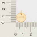 Pingente Rommanel banhado a ouro 18K