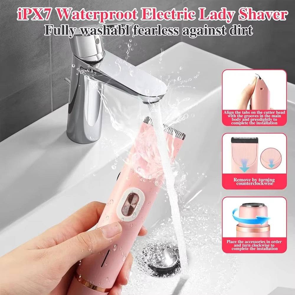 Depilador Corporal Feminino Elétrico