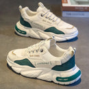 Sapatos masculinos novos tênis masculinos respiráveis de malha de verão quente sapatos casuais com sola grossa marca de orgasmo