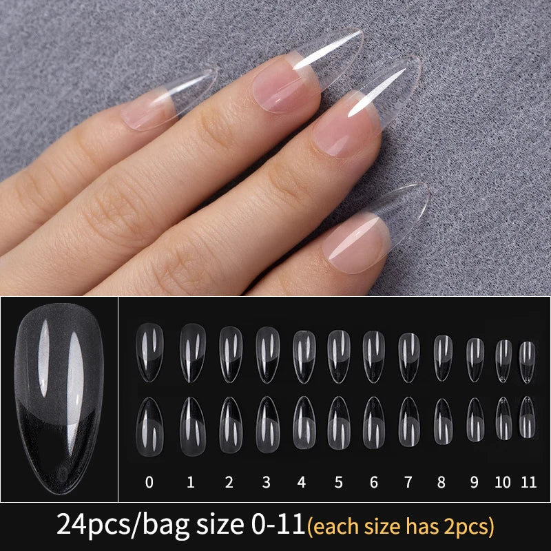 Solid Nail Tip Gel For Quickly Extend Nail Transparent 3D Modeling Carve Gel Soak Off UV Nail Art Gel Varnish 15ML Function Gel