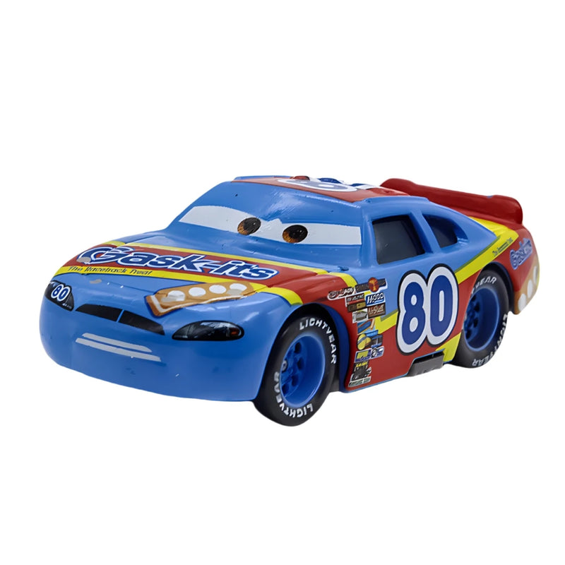 Disney Pixar Cars 3 Lightning Mcqueen Smokey Chick Hicks Collection 1:55 Veículos Diecast Alloy Car Toys Modelo Para Crianças Presente