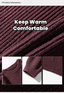 Suéter de gola redonda, cor sólida, básico, masculino, feminino, outono, inverno, parcimonioso, simples, casal, suéter de malha, quente, macio