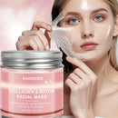 Máscara de Colágeno Peel-off Hidratação Profunda Cuidados Noturnos Hidratante e Suavizante Reduz Rugas Firmadora e Lifting Não Oleosa Para Todos os Tipos de Pele