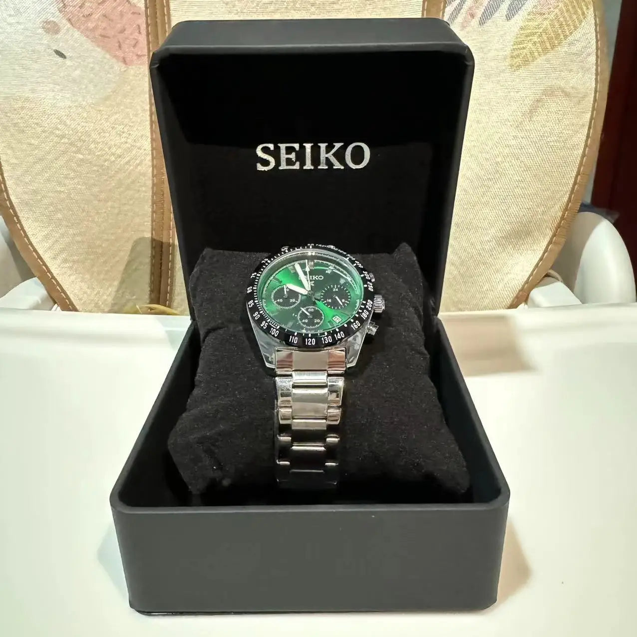 Seiko Marca de Luxo Moda Negócios Esportes Casuais Multifuncional Cronógrafo Venda Quente Mens Relógio de Pulso de Quartzo Não Mecânico