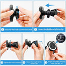 Suporte Magnético para Carro com Carregador Sem Fio VRIG para iPhone 14 13 12 Series com Carregamento Rápido na Ventoinha