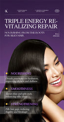 Máscara Capilar de Queratina Mágica Reparação em 5 Segundos Cabelos Danificados e Frisados Suaves, Lisos e Brilhantes Nutrição Hidratação Profunda Cuidado Capilar Nutritivo