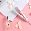 Mini Prancha Alisadora 2 em 1 Ferro de Alisar Cabelo Cerâmica de Turmalina Ferramenta para Alisar e Enrolar Cabelo Ferro de Cachos Portátil Pequeno