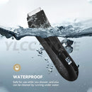 Máquina de corte de cabelo profissional Aparador de barba Barbeador elétrico para homens Áreas íntimas Máquina de barbear de cabelo Máquina de barbear de segurança Navalha Clipper