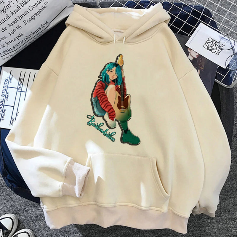 Beabadoobee hoodies mulheres Kawaii 90 anos streetwear harajuku Pullover mulheres roupas Kawaii