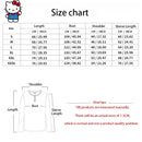 Sanrio Anime Bonito Impresso Hoodies Mulheres Dos Desenhos Animados Hello Kitty Y2k Estudantes Coreanos Moletom Solto Moda Doce Cardigan Roupas