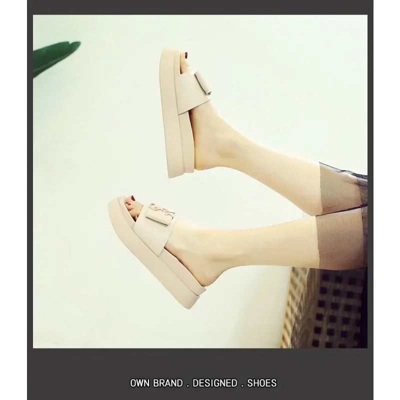 Chinelos Sapatos de Verão Mulheres Plataforma Design Slides Letras Da Moda Senhoras Sapatos Chinelo Casual Fora Antiderrapante Chinelos Sandálias