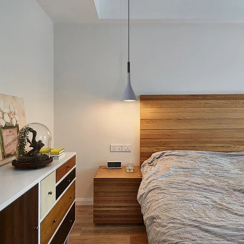 Luzes pendentes led modernas luz branca E27 para luminárias de cozinha Mesa de quarto Sala de jantar Abajur pendurado Lustre doméstico