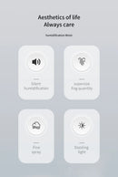 Umidificador de Ar USB Mini 400ml Difusor de Óleo Essencial Aromático para Casa e Carro Difusor Ultrassônico Silencioso com Névoa e Lâmpada LED Colorida