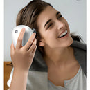 Massageador de Cabeça Mini Inteligente Profissional com Terapia de Luz Vermelha - Dispositivo à Prova d'Água para Cuidado do Couro Cabeludo, Relaxamento e Uso Doméstico