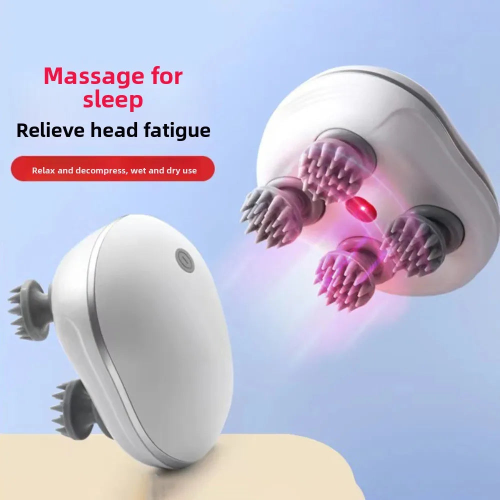 Massageador de Cabeça Elétrico Portátil
