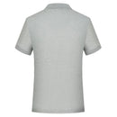 Camiseta Polo Masculina de Manga Curta Em Branco Branco Camisas de Colarinho Preto Camiseta Casual Roupas de Verão Para Homens Camisetas Polos Pour Hommes