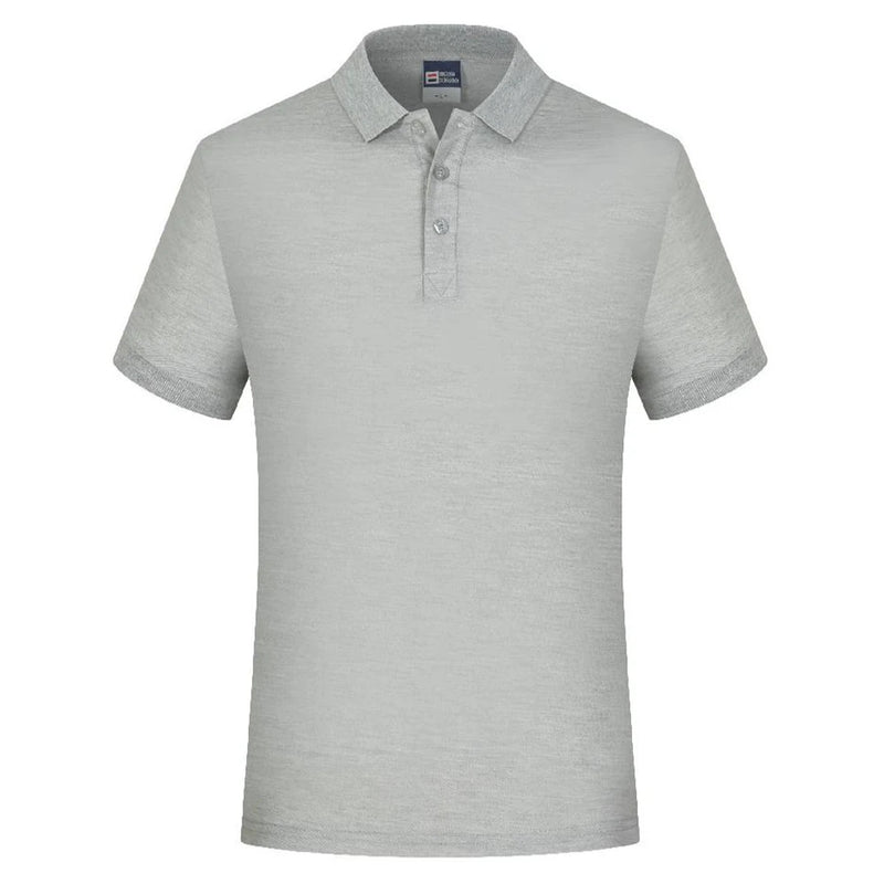 Camiseta Polo Masculina de Manga Curta Em Branco Branco Camisas de Colarinho Preto Camiseta Casual Roupas de Verão Para Homens Camisetas Polos Pour Hommes