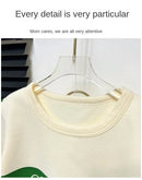 2024 Novo Terno de Manga Curta para Crianças Listrado Meninas Meninos Conjunto Tops de Verão + Roupas de Bebê Curtas para Uso Infantil