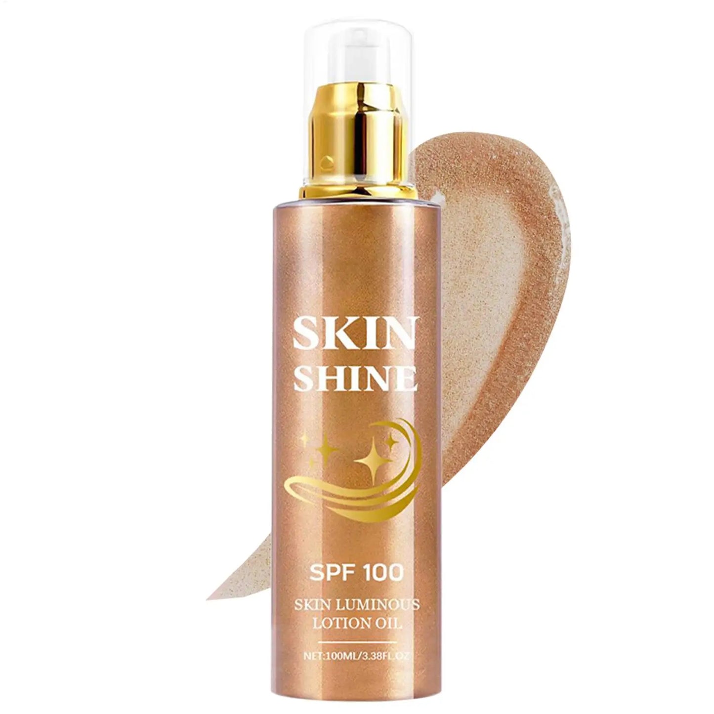 Óleo Corporal Shimmer Body Glow Óleo para Brilho da Pele