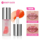 Gloss Labial Hidratante Beauty Glazed que Muda de Cor com a Temperatura, batom líquido de longa duração, gloss que aumenta os lábios, maquiagem para mulheres