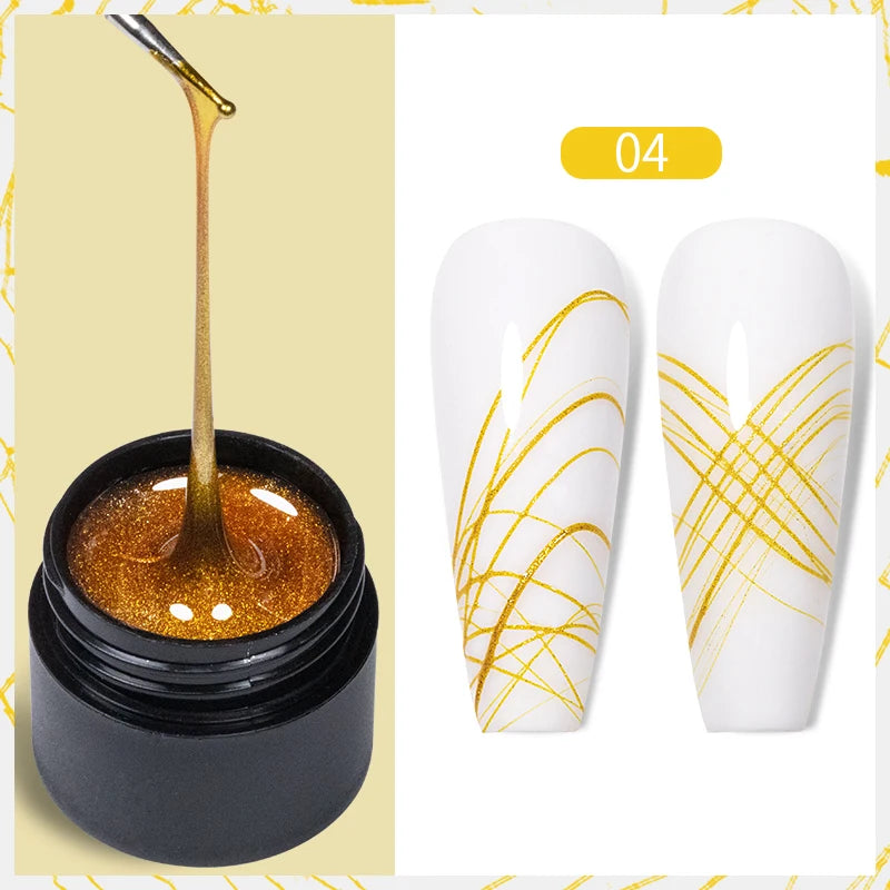 Esmalte em Gel Autonivelante 15ML Livre de Hema Gel Transparente Rígido Extensão de Unhas Modelagem 3D Cola para Strass Removedor de Verniz UV