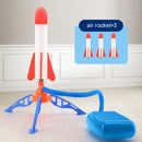 Kid Air Rocket Foot Pump Launcher Brinquedos Jogo Esportivo Jump Stomp Conjunto de Brincadeira Infantil Ao Ar Livre Brinquedo Pressionado Lançadores de Foguetes Jogos de Pedal