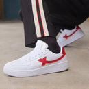 Xtep Homens Sapatos de Skate Antiderrapante Casual Branco Casal Tênis de Skate Masculino Feminino Sapatos de Marca de Luxo 881219319851