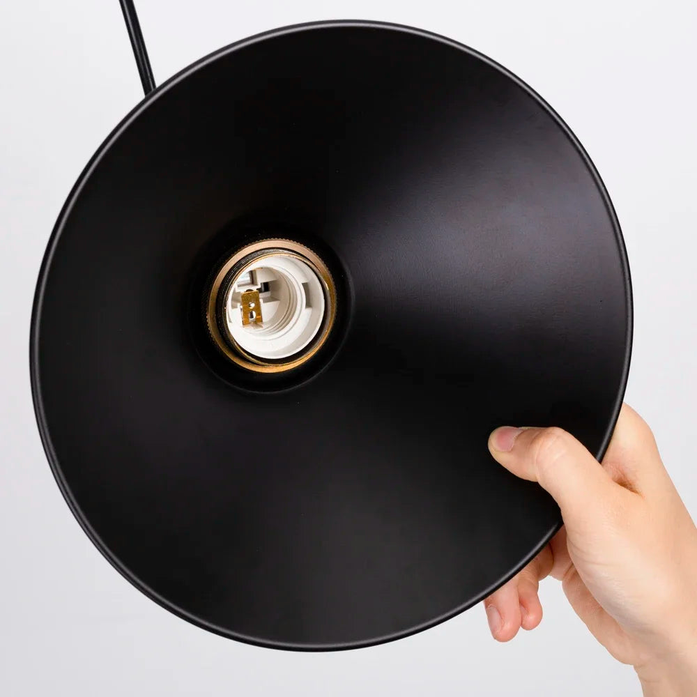 Abajur de ferro LED vintage Retro Lustres Rússia Luzes pendentes para Loft Cozinha Sala de jantar Quarto Iluminação doméstica Lâmpada suspensa