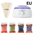 Máquina de aquecimento de cera para depilação Wax Beans Aquecedor Depilatório Pote de fusão de cera Depilação Depilador Aquecedor Kit de máquina de cera